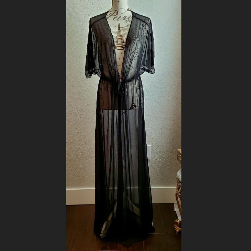 Black Mesh CoverUp (New with tag)